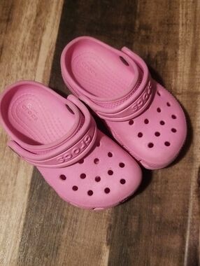 CROCS Kids Classic Clog in Pink